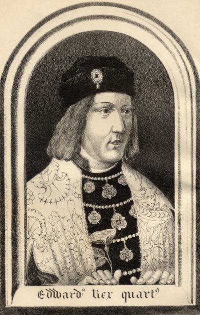 Edoardo IV (1442-83) da English School